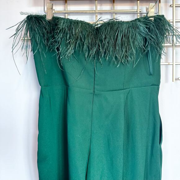SAYLOR Lelaina Jumpsuit Evergreen Emerald Size Medium M - Sold Out! - Picture 6 of 14